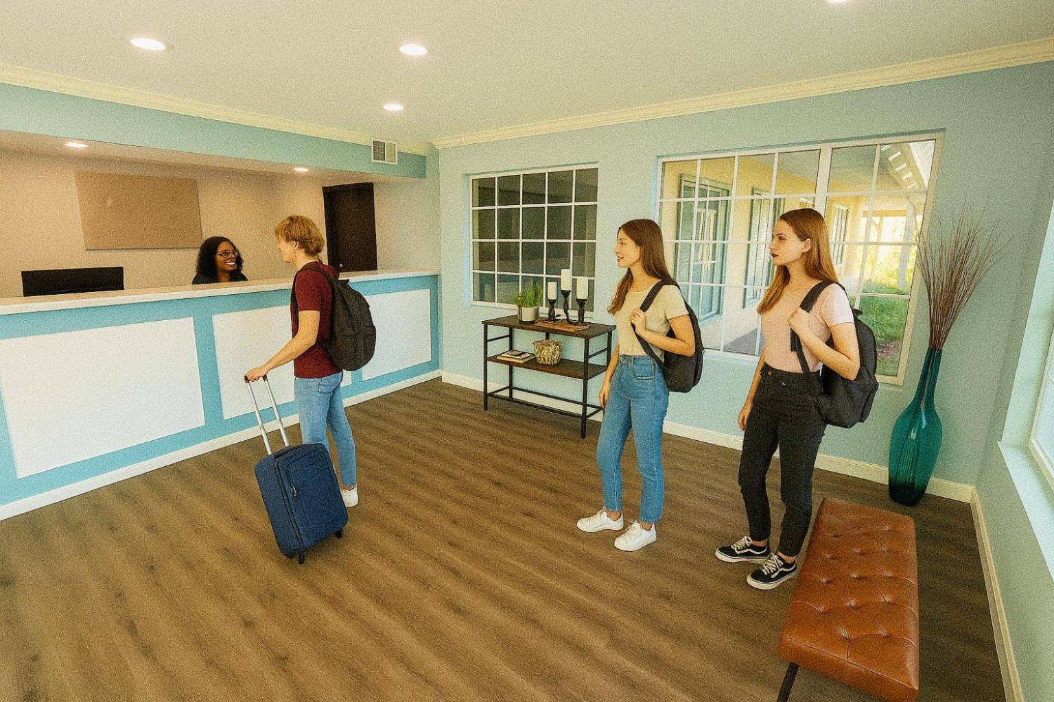 Bposhtels Anaheim Vandrarhem Exteriör bild